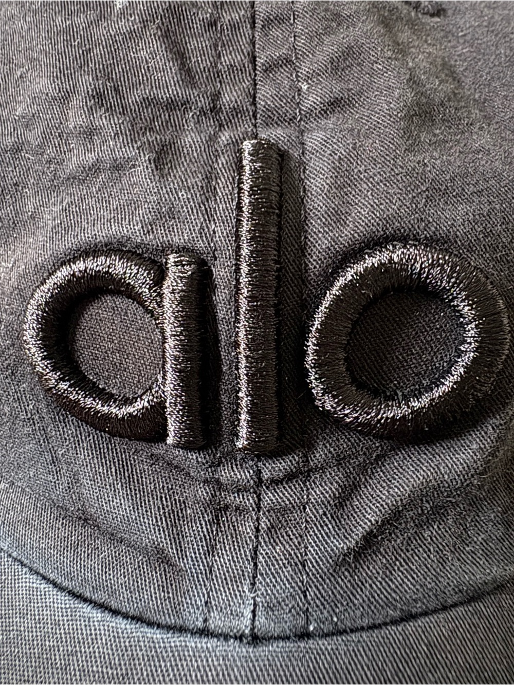ALO Yoga Black Baseball Cap - Picture 4 of 6